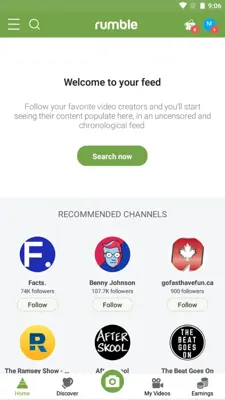 Rumble android App screenshot 0
