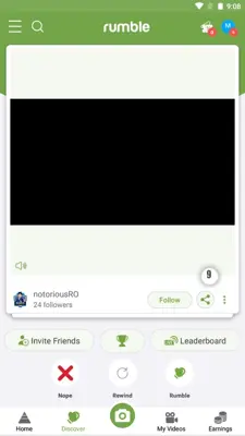 Rumble android App screenshot 2